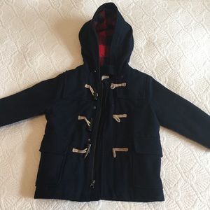 GAP 4T navy pea coat